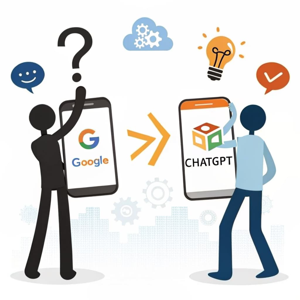 ChatGPT traffic converts 23× better than Google